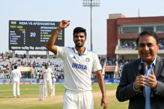 Sunil Gavaskar lauds Washington Sundar's 52 and 4/36 against Afghanistan