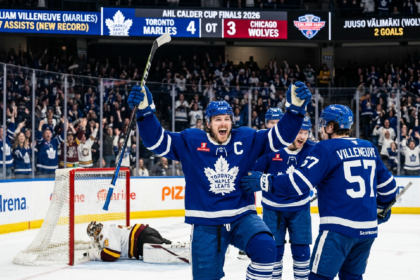 Logan Shaw nets overtime goal, lifts Toronto to 2-0 series lead