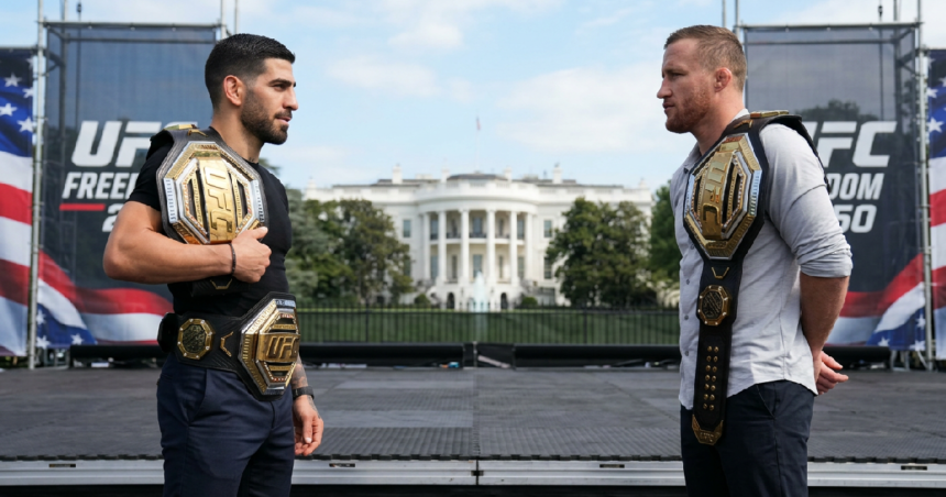 Justin Gaethje calls Ilia Topuria a "gimmick" before June 14 bout
