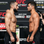 Belal Muhammad and Gabriel Bonfim clear 170.5 pounds for main event