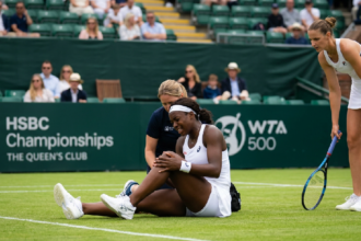Victoria Mboko retires from singles match after leg ailment