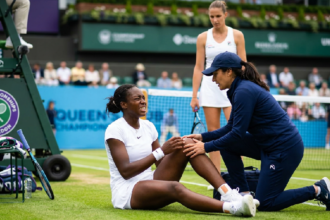 Victoria Mboko withdraws from Queen's Club after knee issue