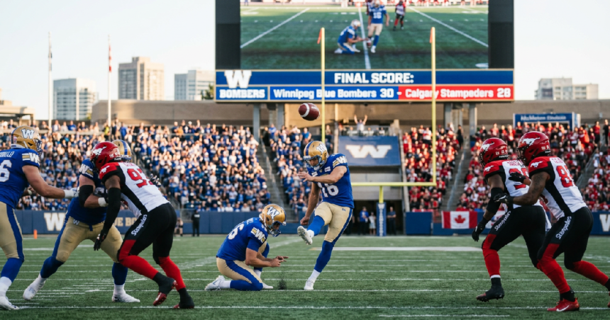Sergio Castillo kicks 38-yard field goal to beat Stampeders 30-28